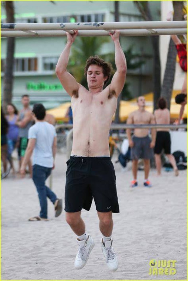 Ansel Elgort Workout Routine