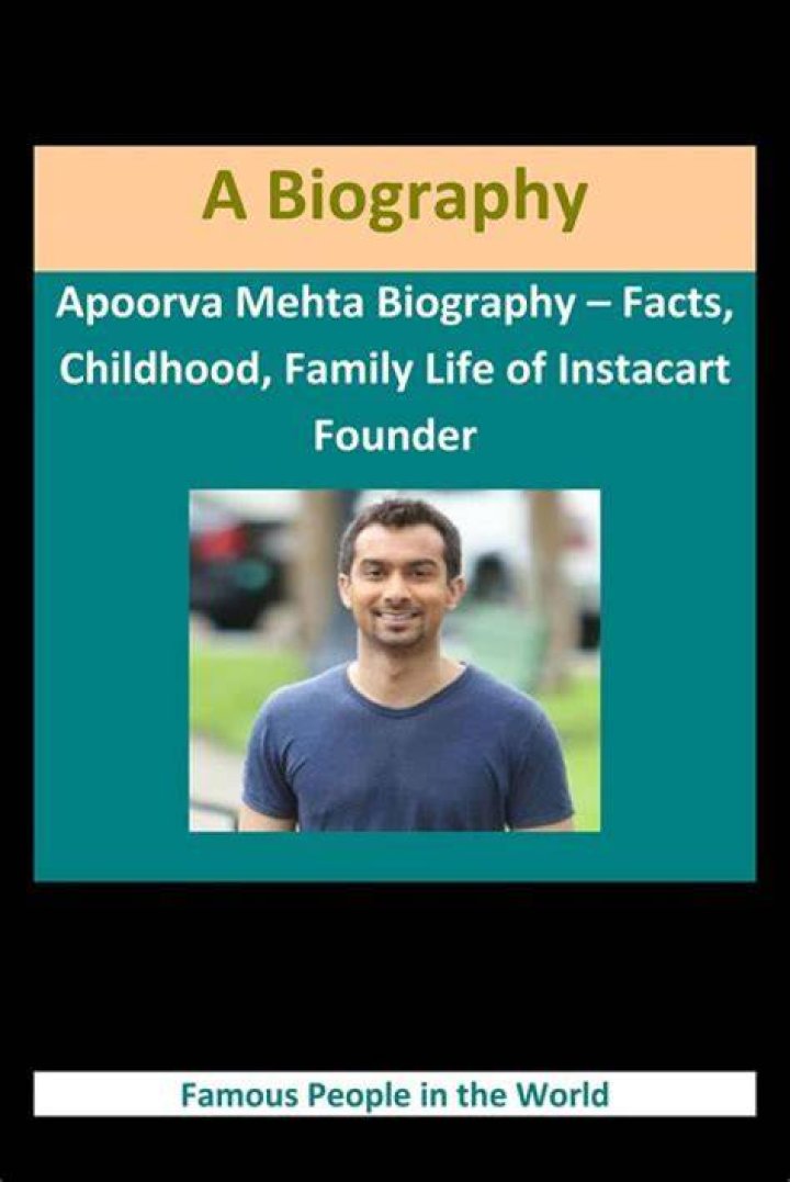 Apoorva Mehta Biography