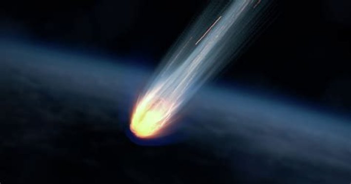 Cryoganals falling through the sky.