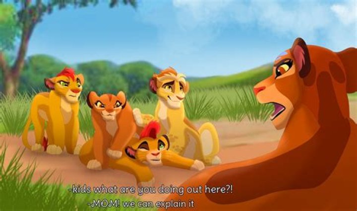 Does Kion grown up?