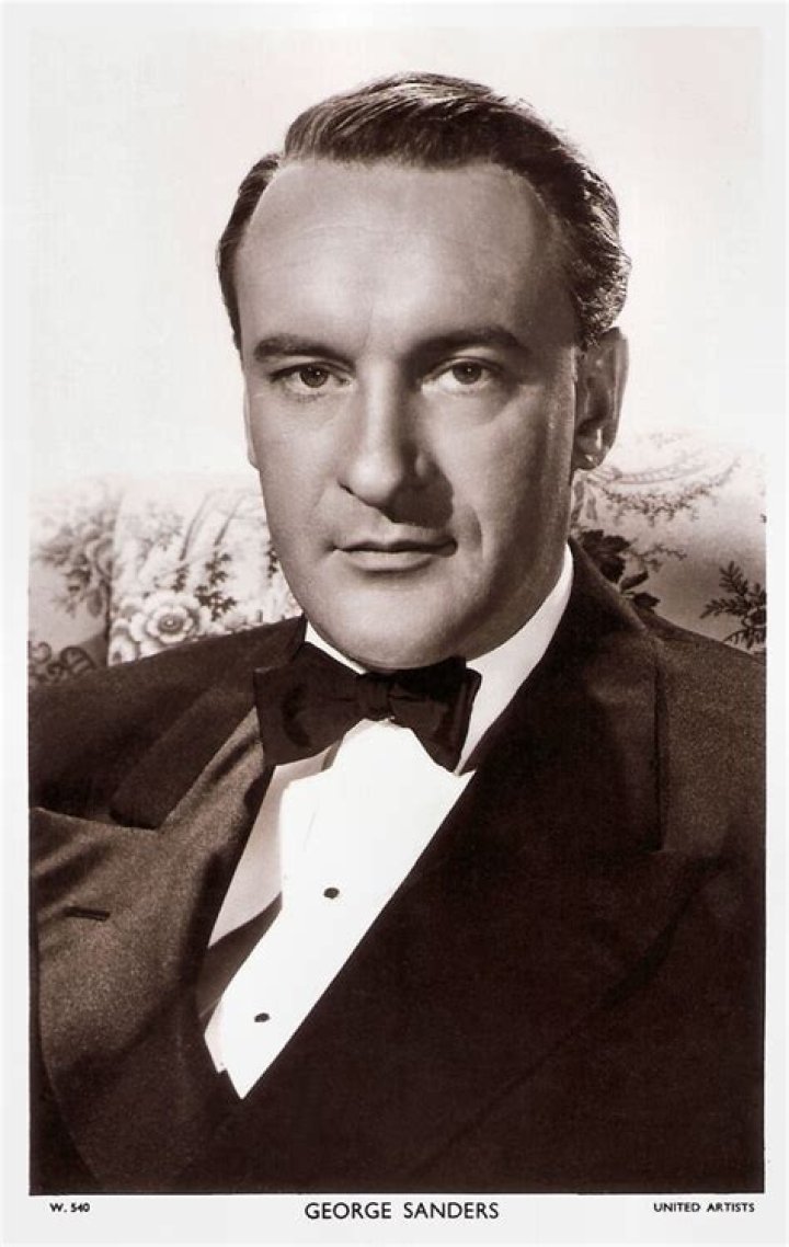 George Sanders George Sanders