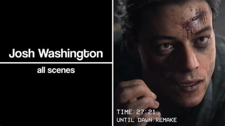Josh Washington from Until Dawn