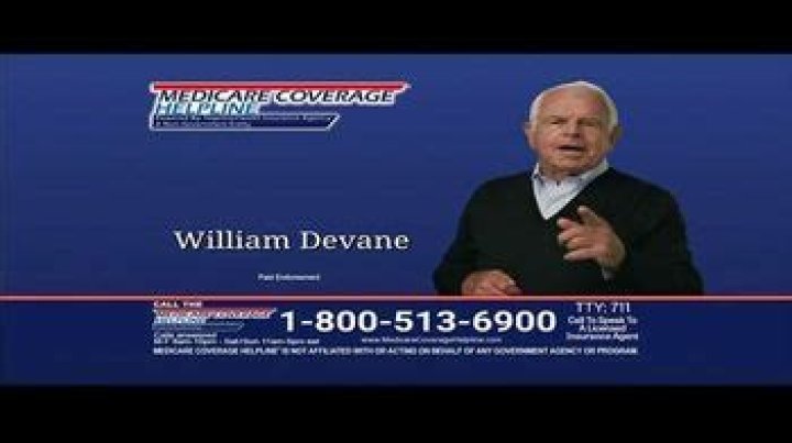Medicare Commercial Actor: William Devane