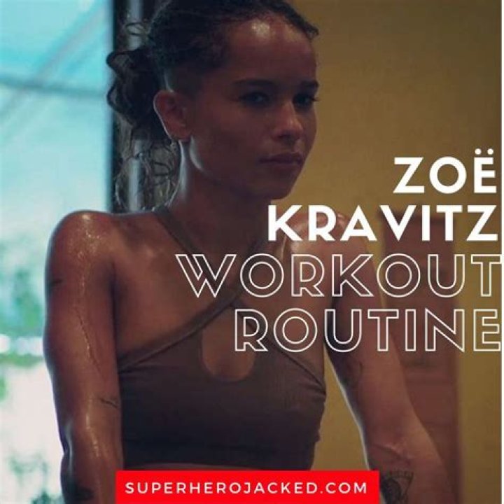 Zo&euml; Kravitz Workout Routine